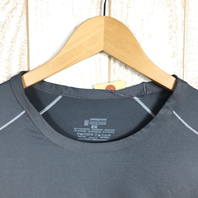 【MEN's M】 パタゴニア キャプリーン1 SW ストレッチ Tシャツ Capilene 1 Silkweight Stretch T-Shirt PATAGONIA 45600 グレー系