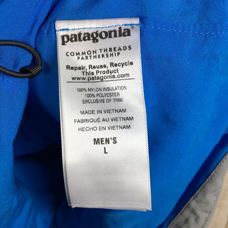 【MEN's L】 パタゴニア ナノエア ベスト Nano-Air Vest フルレンジ インサレーション PATAGONIA 84270 DFTG Drifter Grey グレー系