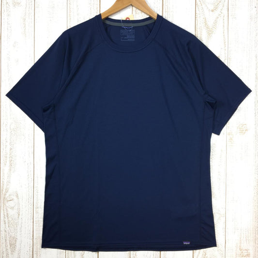 【MEN's L】 パタゴニア キャプリーン ライトウェイト Tシャツ Cap LW T-Shirt PATAGONIA 45651 ネイビー系