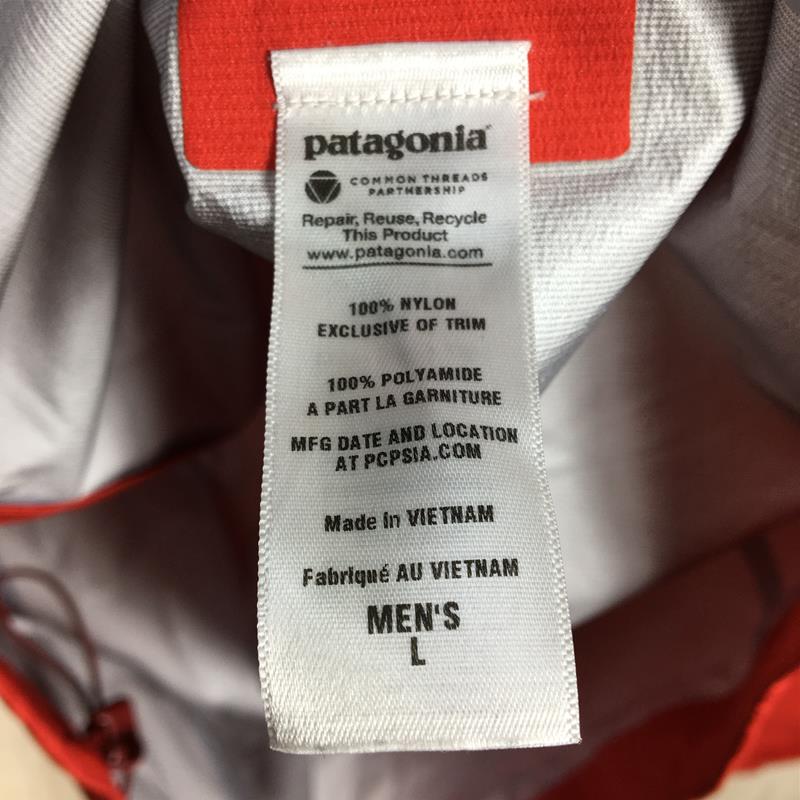 【MEN's L】 パタゴニア エムテン ジャケット M10 Jacket 3L H2o ハードシェル 軽量 PATAGONIA 84171 RDS Red Delicious レッド系