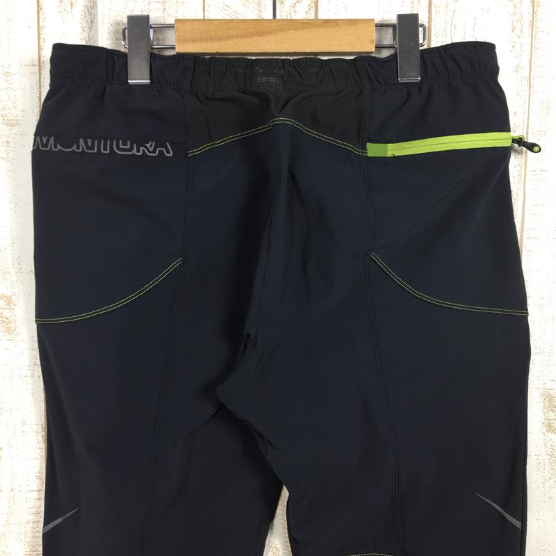 【MEN's L】 モンチュラ ハイトレック パンツ Hi-Trek Pants ソフトシェル トレッキングパンツ MONTURA ブラック系