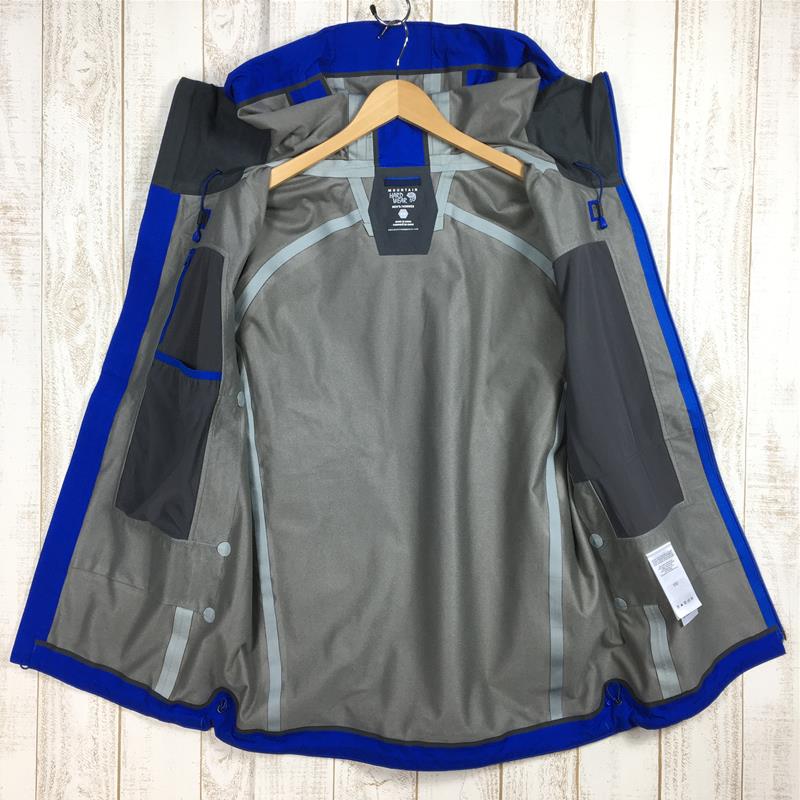 【MEN's M】 マウンテンハードウェア アルケミー フーデッド ジャケット Alchemy Hooded Jacket DryQElite防水 ソフトシェル フーディ MOUNTAIN HARDWEAR OM6127 ブルー系