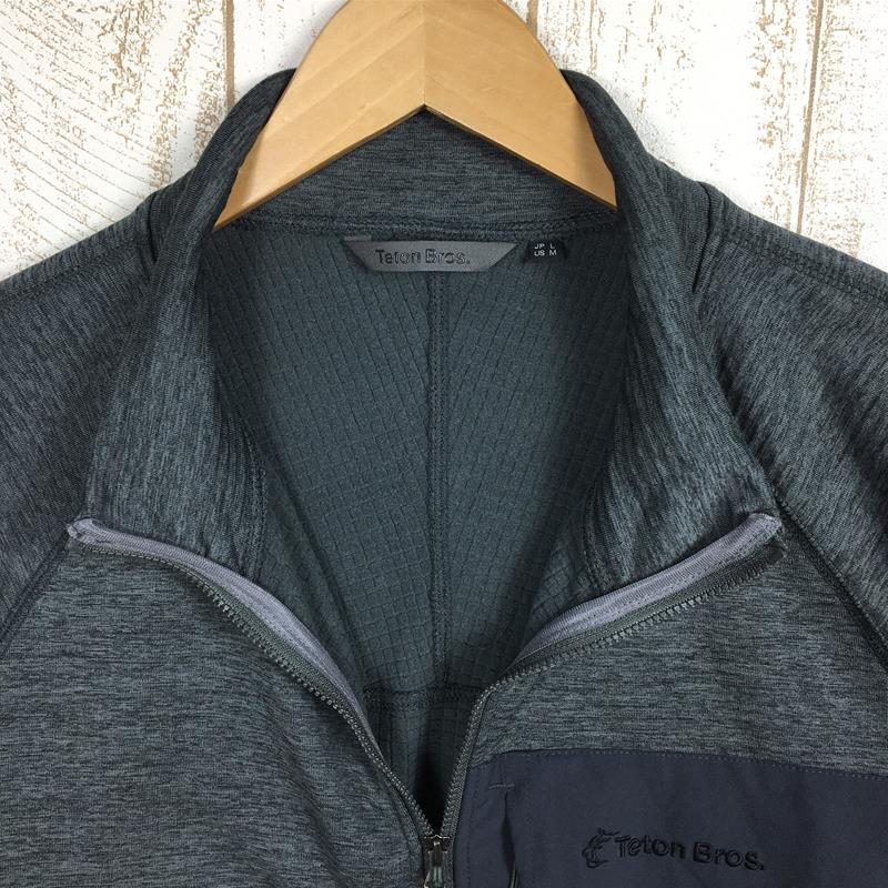 [MEN's L] Teton Bros Graphene Jacket Fleece TETON BROS TB223-39M Graphite  Heather Gray