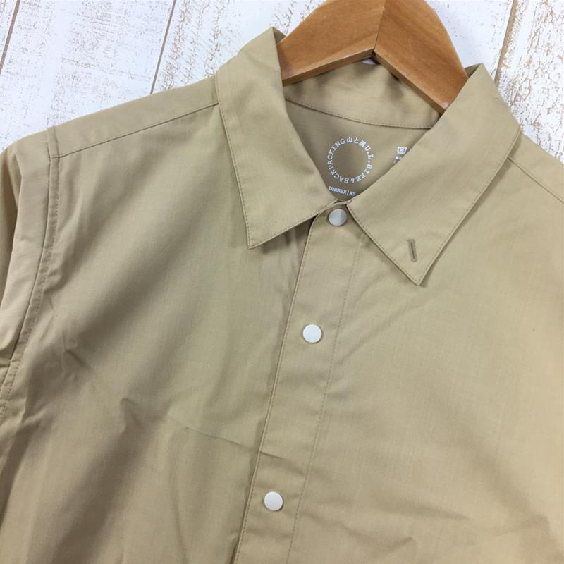 山と道 バンブーシャツ Bamboo shirt nomad ユニセックスXS - 登山用品