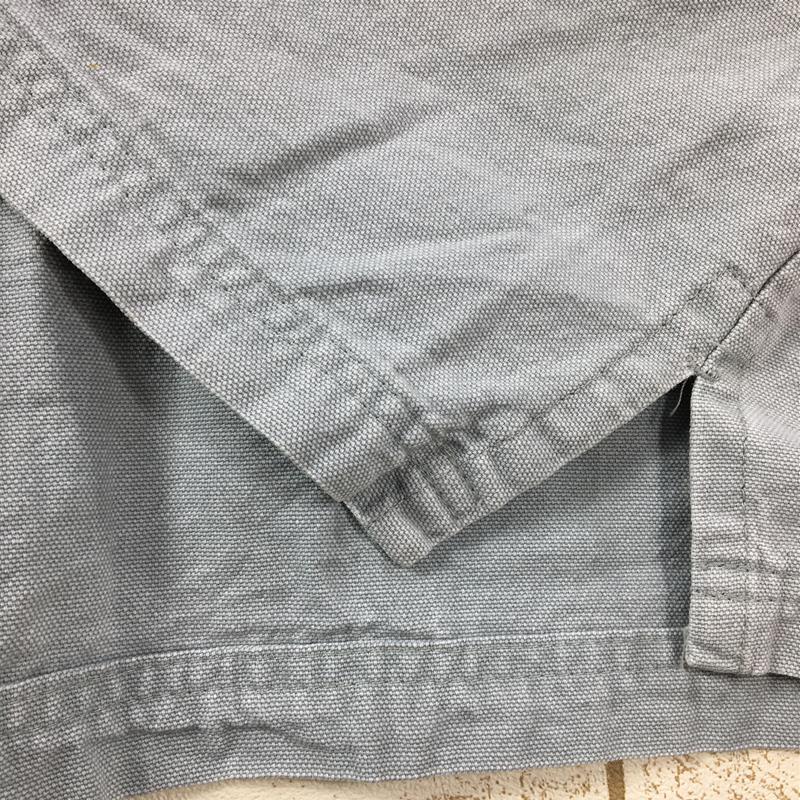【MEN's S】 カブー ロングスリーブ ワナカ シャツ Long Sleeve Wanaka Shirt コットンキャンバス アメリカ製 プルオーバー トップ 生産終了モデル 入手困難 KAVU グレー系