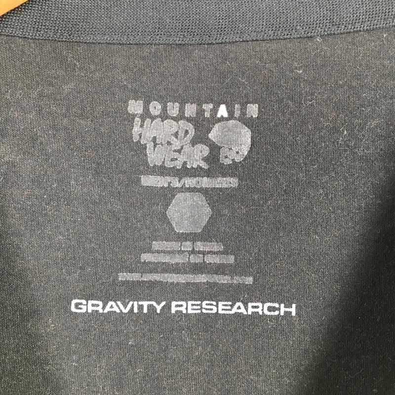 【MEN's M】 マウンテンハードウェア × Gravitey Research（グラビティリサーチ） ジャムクラック Tシャツ Jamcrack Tシャツ クライミング MOUNTAIN HARDWEAR OE2062 ブラック系