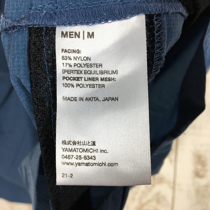 【MEN's M】 山と道 ライト ファイブ ポケット ショーツ Light 5-Pocket Shorts 入手困難 YAMATOMICHI ブルー系