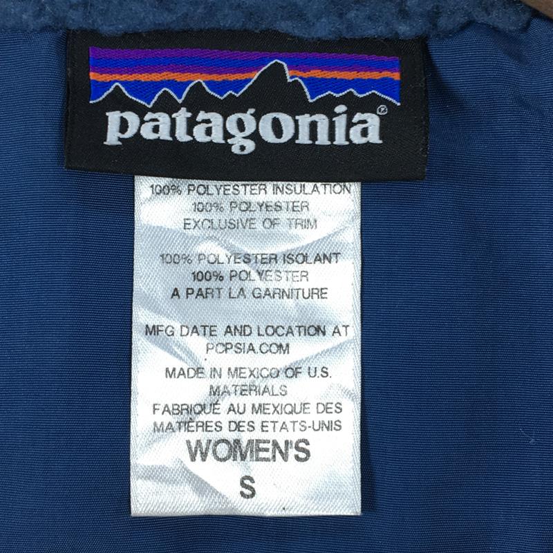 【WOMEN's S】 パタゴニア レトロ エックス ベスト Retro-X Vest フリース 防風 生産終了モデル 入手困難 PATAGONIA 23081 GLSB Glass Blue ブルー系