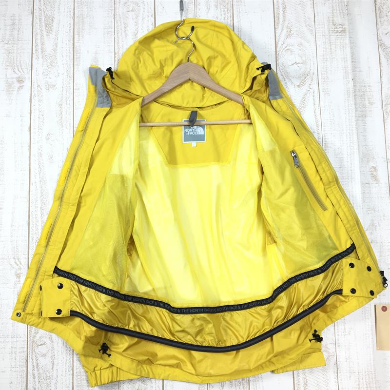 [WOMEN's L] The North Face Scoop Jacket Hyvent Waterproof Hoody Hard Shell  Rain Shell Multipurpose NORTH FACE NPW61630 Yellow