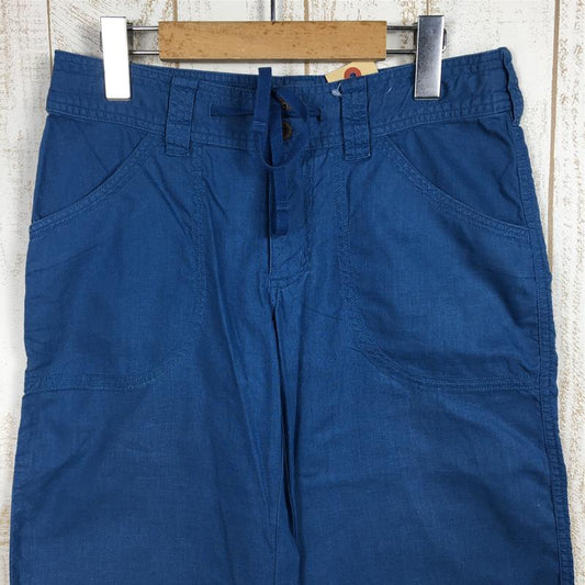 【WOMEN's 2】 パタゴニア プラム ライン パンツ Plumb Line Pants ヘンプ オーガニック コットン 生産終了モデル 入手困難 PATAGONIA 56621 GLSB Glass Blue ブルー系