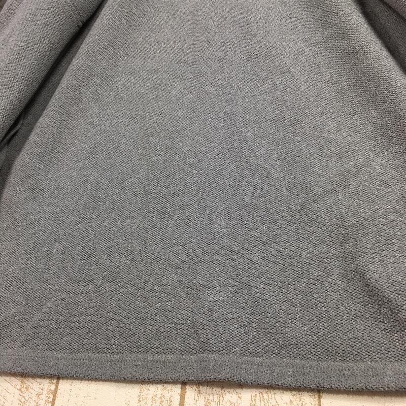 【MEN's S】 パタゴニア 2009 ロングスリーブ ピケ フリース シャツ Long-Sleeved Pique Fleece Shirt 生産終了モデル 入手困難 PATAGONIA 25760 FEA Feather Grey グレー系