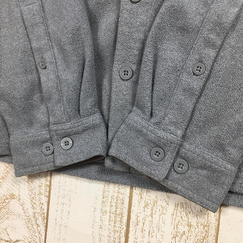 【MEN's S】 パタゴニア 2009 ロングスリーブ ピケ フリース シャツ Long-Sleeved Pique Fleece Shirt 生産終了モデル 入手困難 PATAGONIA 25760 FEA Feather Grey グレー系