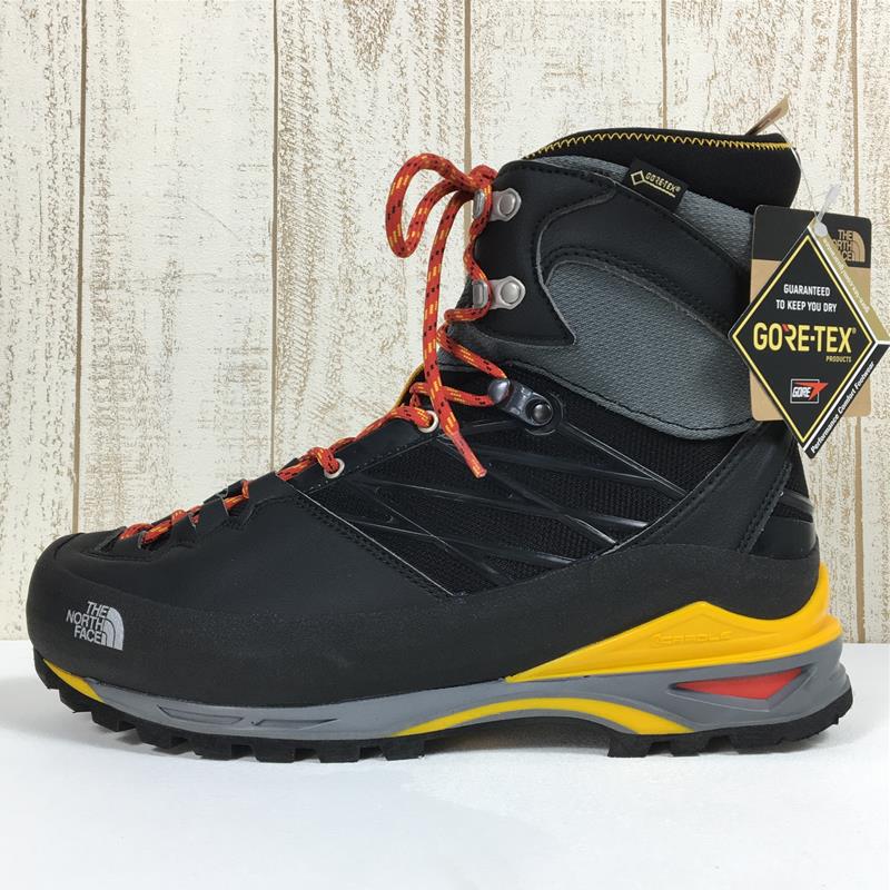 【MEN's 28.0cm】 ノースフェイス ヴェルト S4K ゴアテックス Verto S4K GORE-TEX アルパインブーツ  マウンテニアリングブーツ NORTH FACE NF01612 KY TNFブラック×TNFイエロー ブラック系