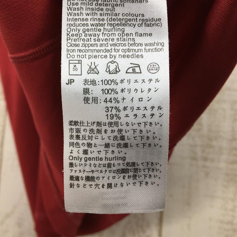 【MEN's S】 マムート MTR 141 ジップ Tシャツ アジアンフィット MTR 141 Zip T-Shirts AF MAMMUT 1041-05810 レッド系