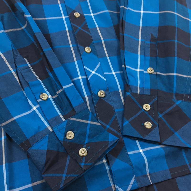 【MEN's S】 マウンテンイクイップメント ロングスリーブ タータン シャツ LS Tartan Shirt MOUNTAIN EQUIPMENT 421849 Blue ブルー系
