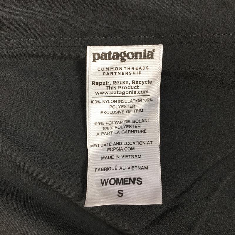 【WOMEN's S】 パタゴニア ナノエア ジャケット Nano-Air Hoody フルレンジ アクティブインサレーション PATAGONIA 84255 BLK Black ブラック系