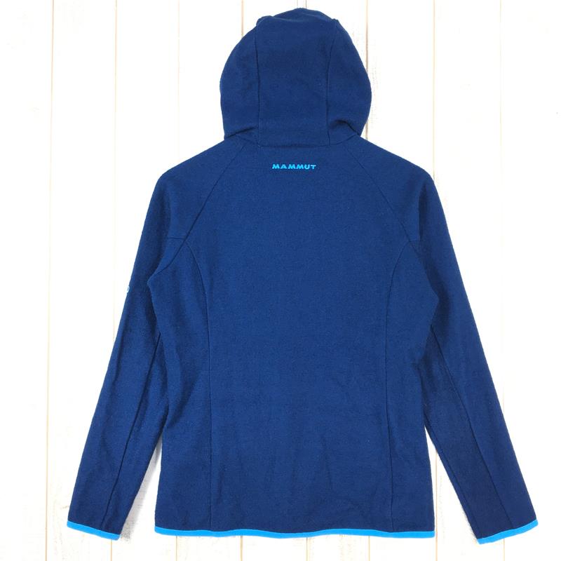 【WOMEN's XS】 マムート サーマル ウール フリース ジャケット Thermal Wool Fleece Jacket フーディ  MAMMUT 1010-19811 ネイビー系