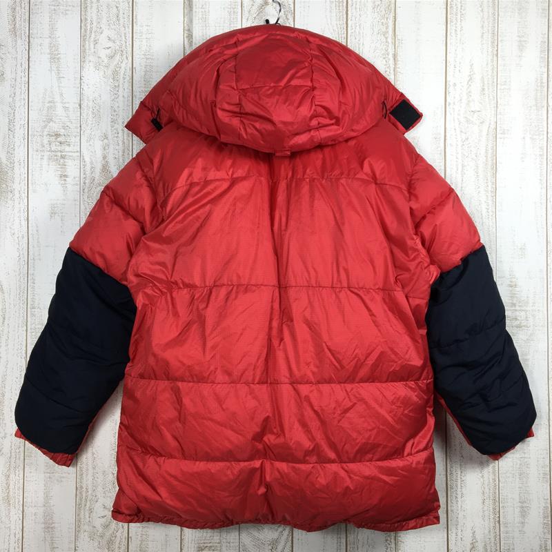 【MEN's L】 ゼロポイント by モンベル ゴア ダウン ジャケット GORE Down Jacket ドライロフト Dryloft フーディ  パーカー 650FP 生産終了モデル 入手困難 ZEROPOINT by MONTBELL レッド系