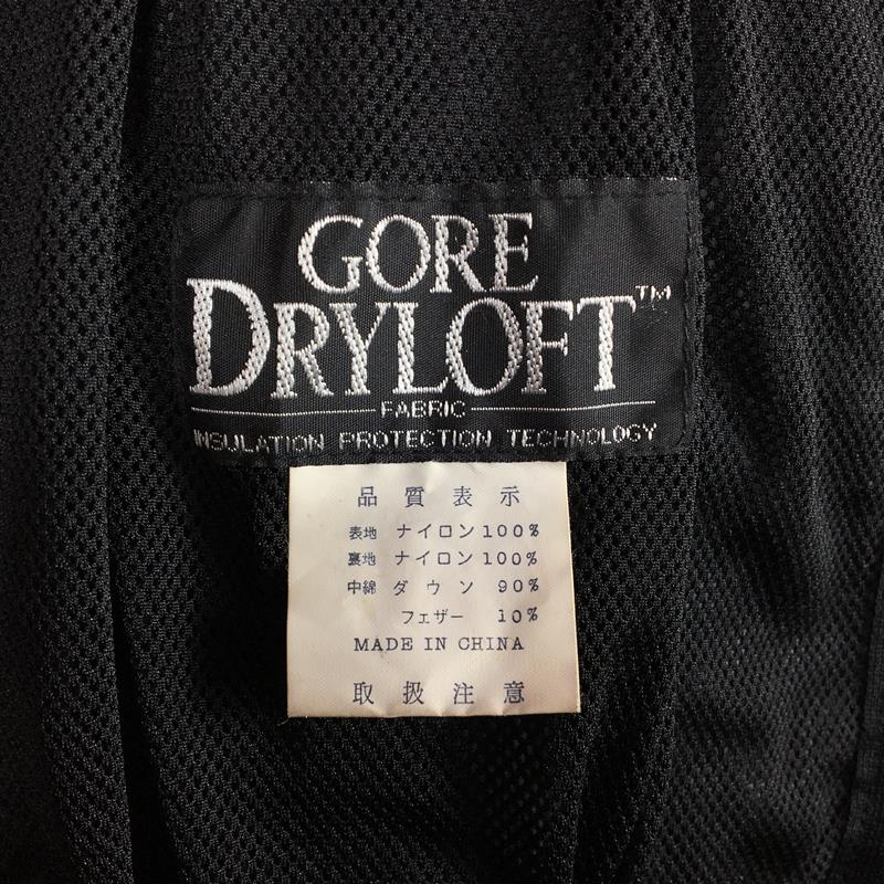 【MEN's L】 ゼロポイント by モンベル ゴア ダウン ジャケット GORE Down Jacket ドライロフト Dryloft フーディ  パーカー 650FP 生産終了モデル 入手困難 ZEROPOINT by MONTBELL レッド系