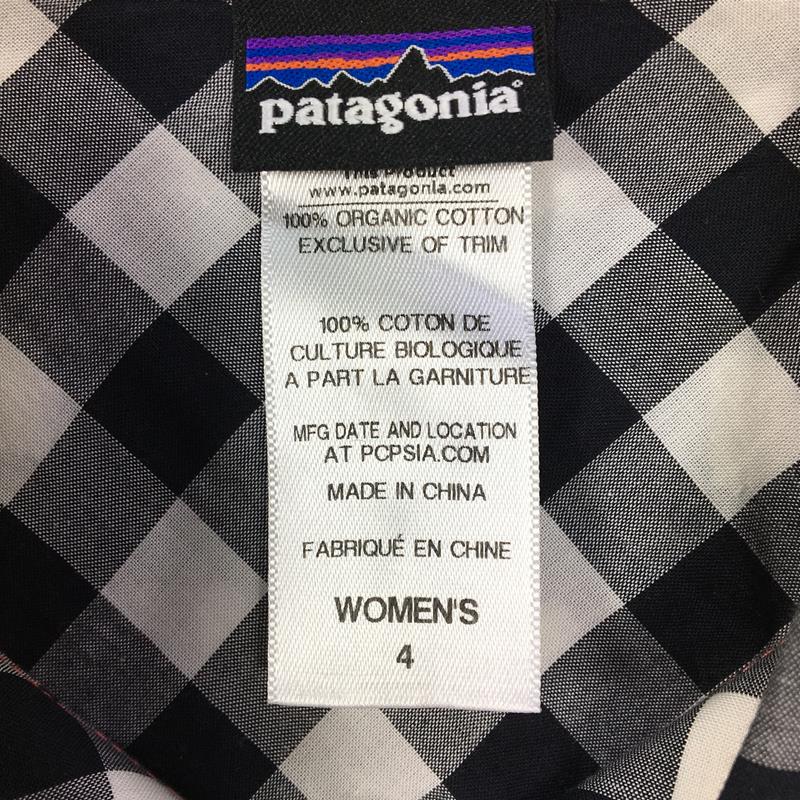 【WOMEN's 4】 パタゴニア ロングスリーブ ブルックグリーン シャツ Long Sleeve Brookgreen Shirt PATAGONIA 54960 RLYB ブラック系
