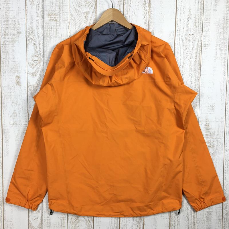 【MEN's M】 ノースフェイス クライム ライト ジャケット Climb Light Jacket ゴアテックス レインシェル フーディ  NORTH FACE NP62303 オレンジ系