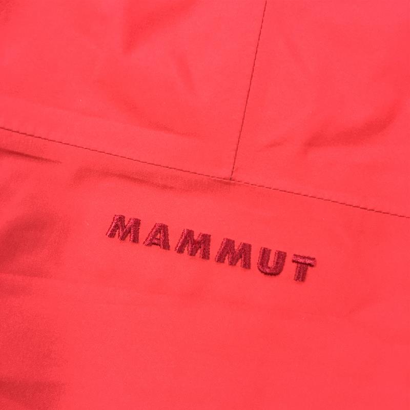 【WOMEN's XS】 マムート クライメイト レインスーツ CLIMATE Rain-Suit ゴアテックス レインシェル ジャケットのみ MAMMUT 1010-26561 レッド系