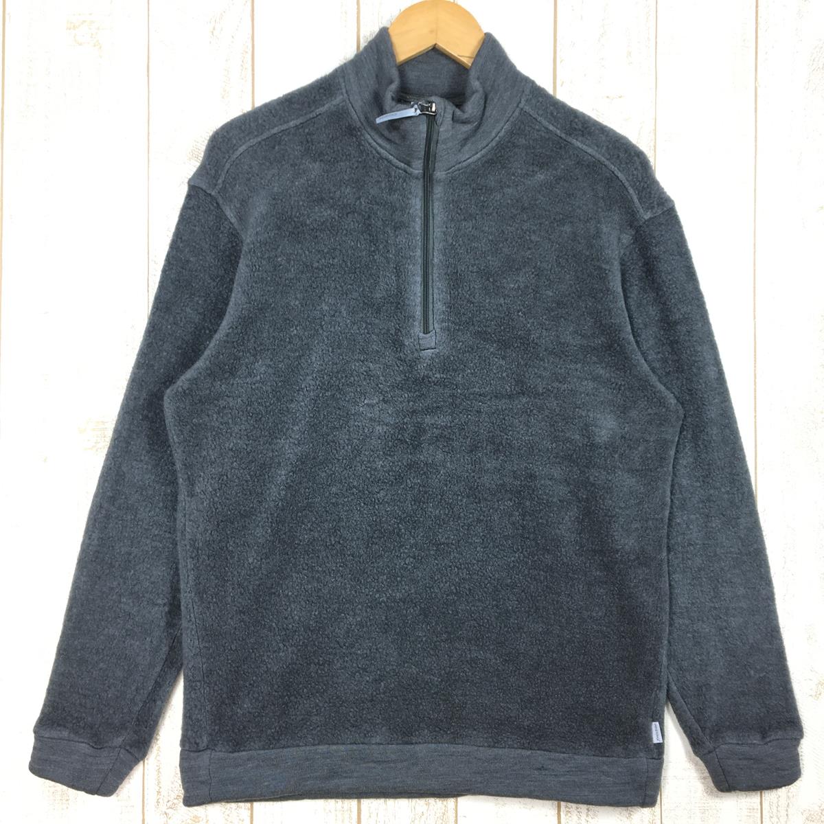 【MEN's M】 フーディニ アルト ハーフ ジップ Alto Half Zip メリノウール プルオーバー セーター ジャケット HOUDINI 220234 グレー系