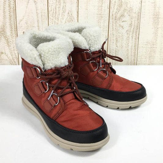 【WOMEN's 24.0cm】 ソレル エクスプローラーカーニバル Explorer Carnival スノーブーツ ウィンターシューズ SOREL NL3040 レッド系