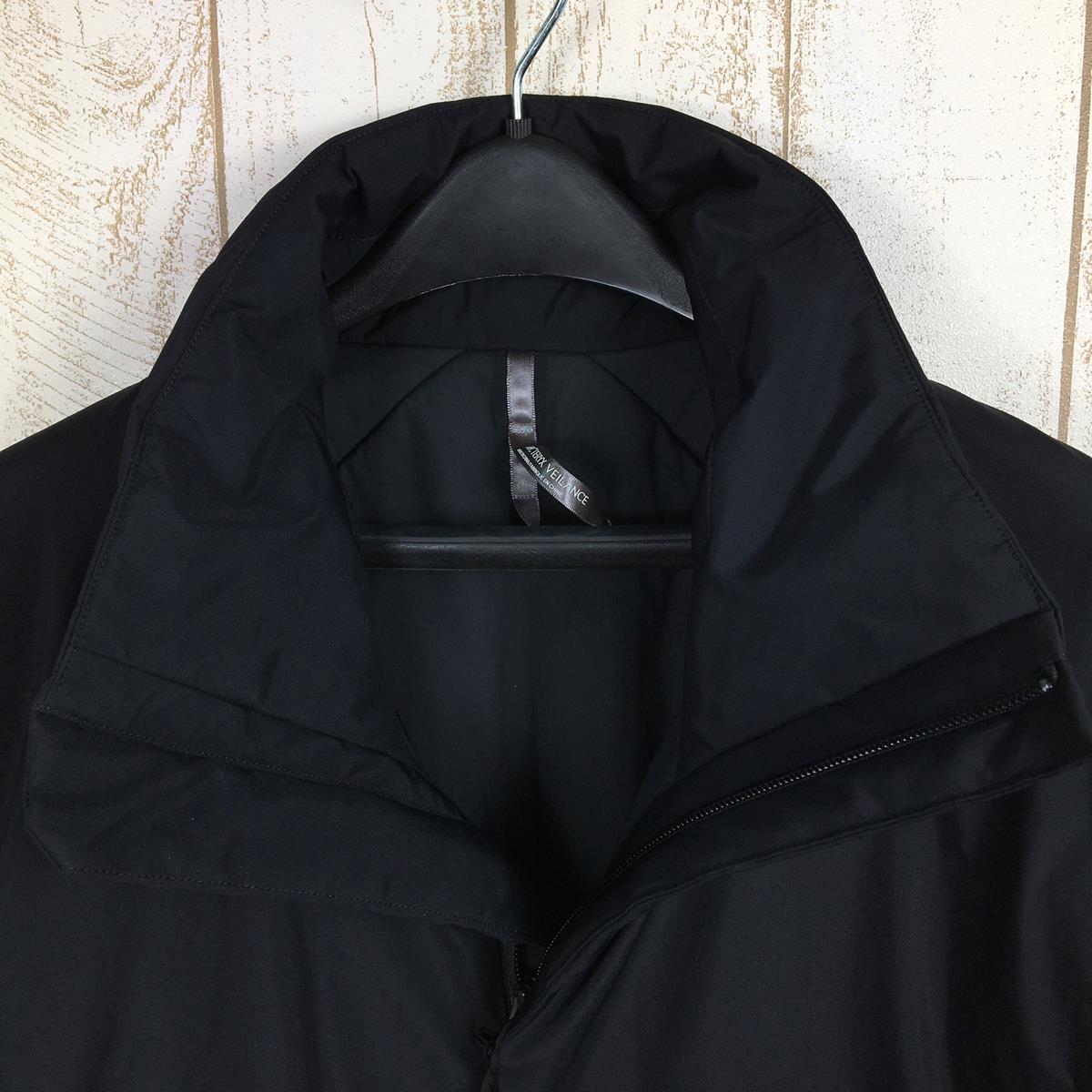 【MEN's S】 アークテリクス ヴェイランス ユーラー インサレーテッド ジャケット Euler Insulated Jacket コアロフトインサレーション ゴアテックスインフィニアム ARCTERYX VEILANCE X000007200 002291 Black ブラック系