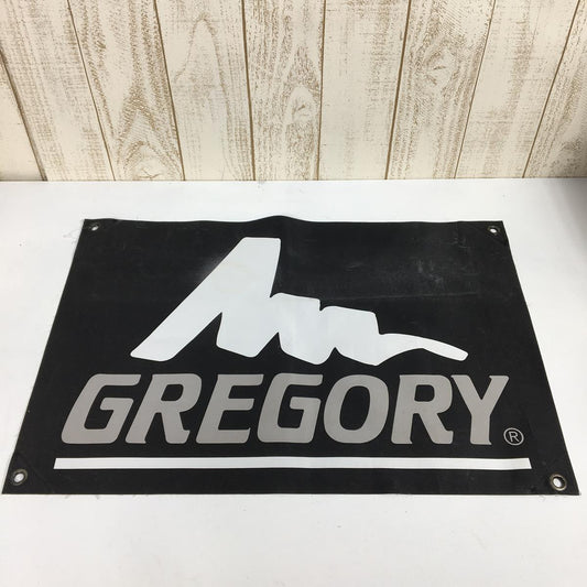グレゴリー 2000 ブランド ロゴ バナー Brand Logo Banner 60*40cm 非売品 シルバータグ時代 GREGORY ブラック系