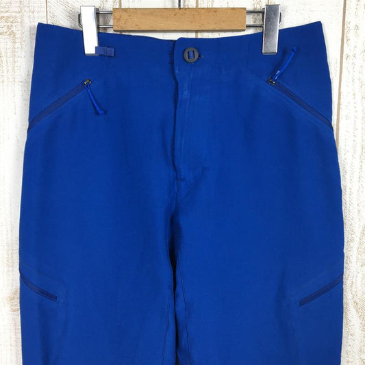 【MEN's 30】 パタゴニア サイマル アルパイン パンツ Simul Alpine Pants ソフトシェル PATAGONIA 83062 SPRB Superior Blue ブルー系