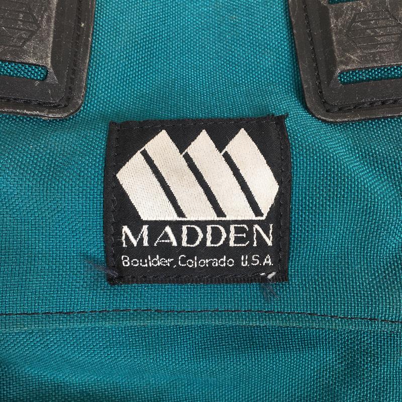 【M】 メデン マデン 1991 Cordura-Nylon Backpack コーデュラナイロン製 バックパック アメリカ製 ビンテージ 入手困難 MADDEN グリーン系