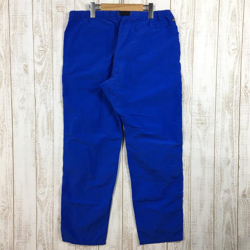 【MEN's L】 パタゴニア 1989 バッグ・ギ・パンツ Bag Gi Pants エレクトリックブルー ビンテージ 生産終了モデル 入手困難 PATAGONIA 56301 Electric Blue ブルー系