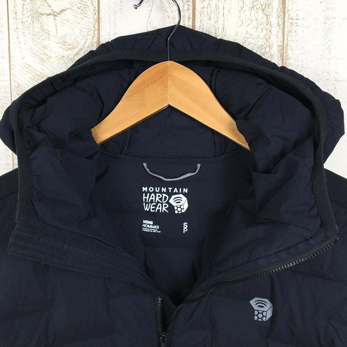 【MEN's S】 マウンテンハードウェア スーパーDS ストレッチ ダウン フーデッド ジャケット Super/DS Stretchdown  Hooded Jacket フーディ パーカー 700FP MOUNTAIN HARDWEAR OM7674 ブラック系