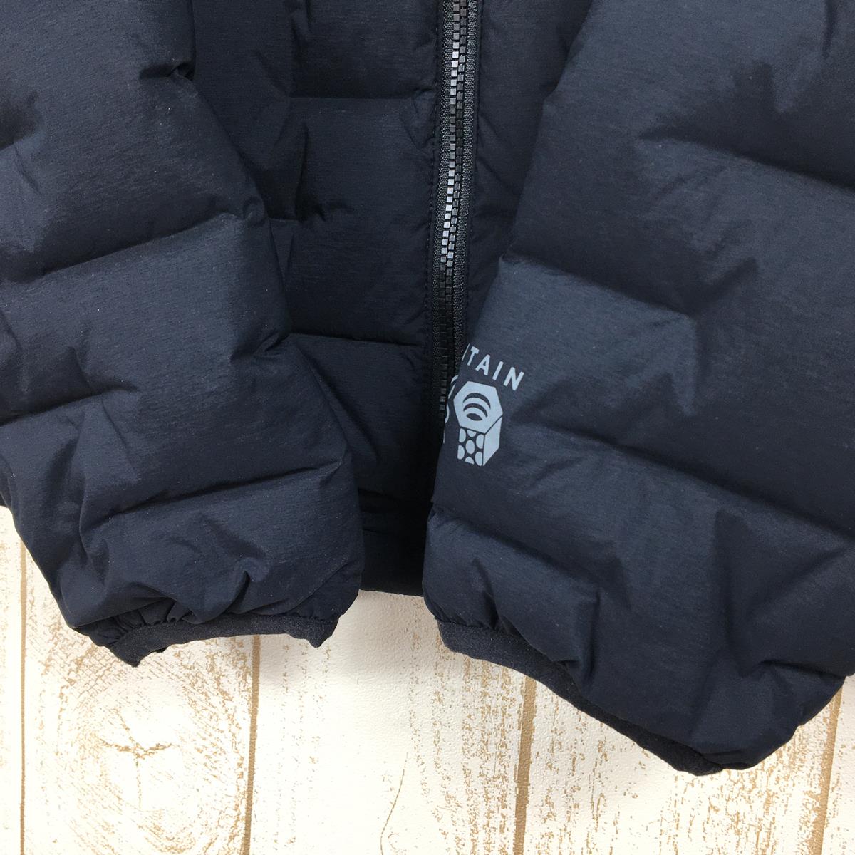 【MEN's S】 マウンテンハードウェア スーパーDS ストレッチ ダウン フーデッド ジャケット Super/DS Stretchdown  Hooded Jacket フーディ パーカー 700FP MOUNTAIN HARDWEAR OM7674 ブラック系