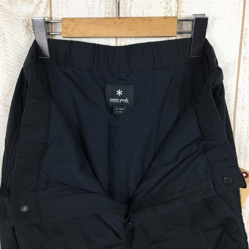 【MEN's M】 スノーピーク フレキシブル インサレーション パンツ Flexible Insulated Pants ポーラテックアルファ  アクティブインサレーション ストレッチ SNOWPEAK SW-17SU015 ブラック系