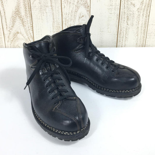 【UNISEX 24.5cm】 中山製靴 J6 登山靴 日本製 NAKAYAMA SHOE ブラック系