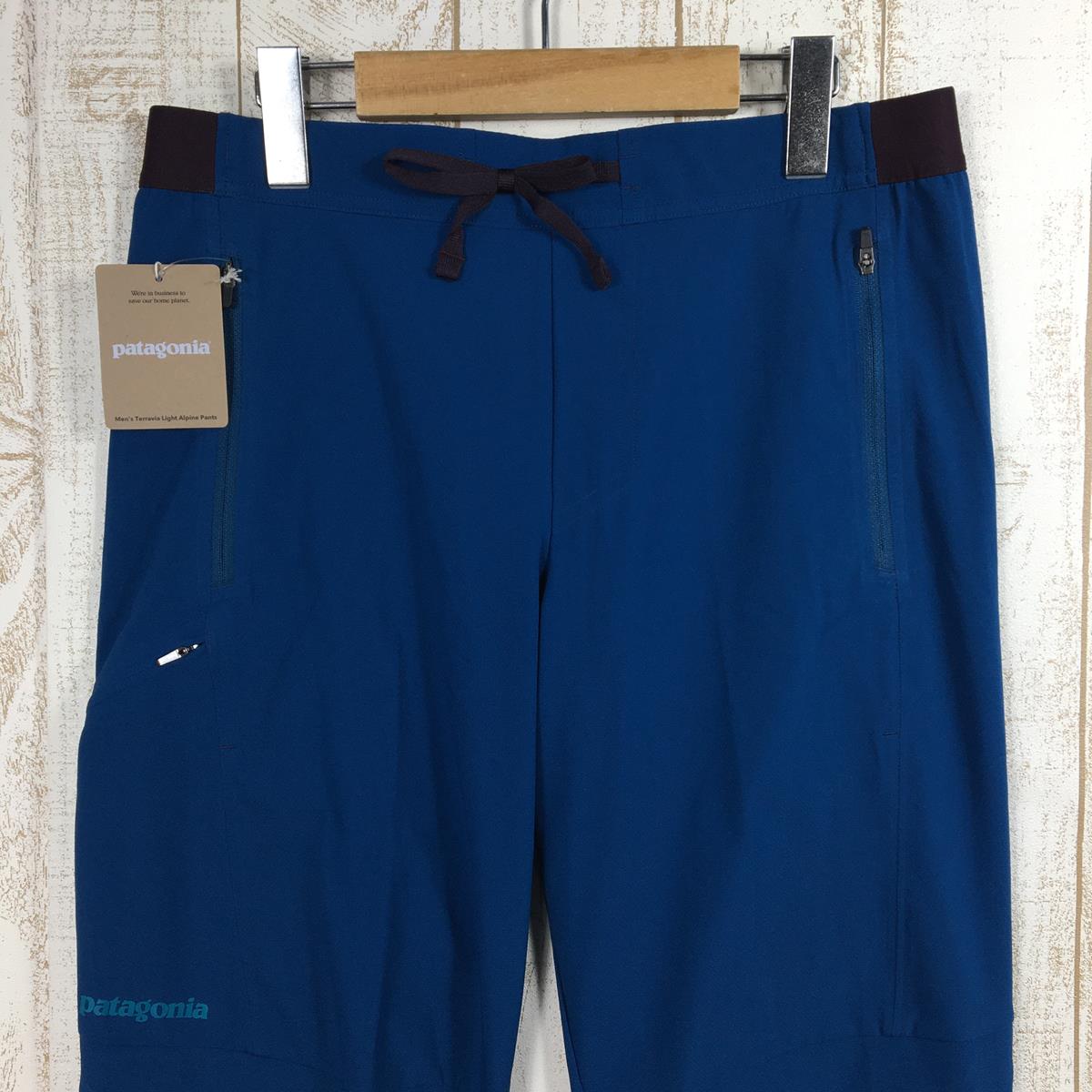 【MEN's 29】 パタゴニア テラヴィア ライト アルパイン パンツ Terravia Light Alpine Pants （アルトヴィア ライト アルパイン パンツ Altvia Light Alpine Pants） ソフトシェル ストレッチ PATAGONIA 83120 LMBE Lagom Blue ブルー系