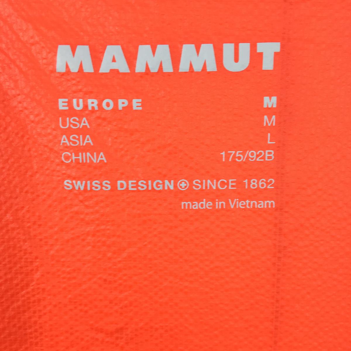 【MEN's M】 マムート コンベイ ウィンドブレーカー フーデッド ジャケット Convey WB Hooded Jacket ウィンドシェル フーディ MAMMUT 1012-00190 オレンジ系
