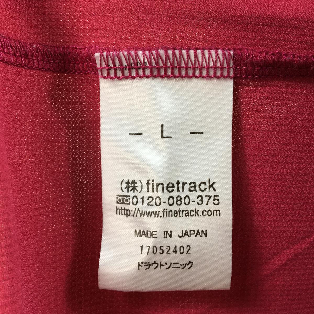 【WOMEN's L】 ファイントラック ドラウト ソニック Tシャツ 速乾 生産終了モデル 入手困難 FINETRACK ピンク系