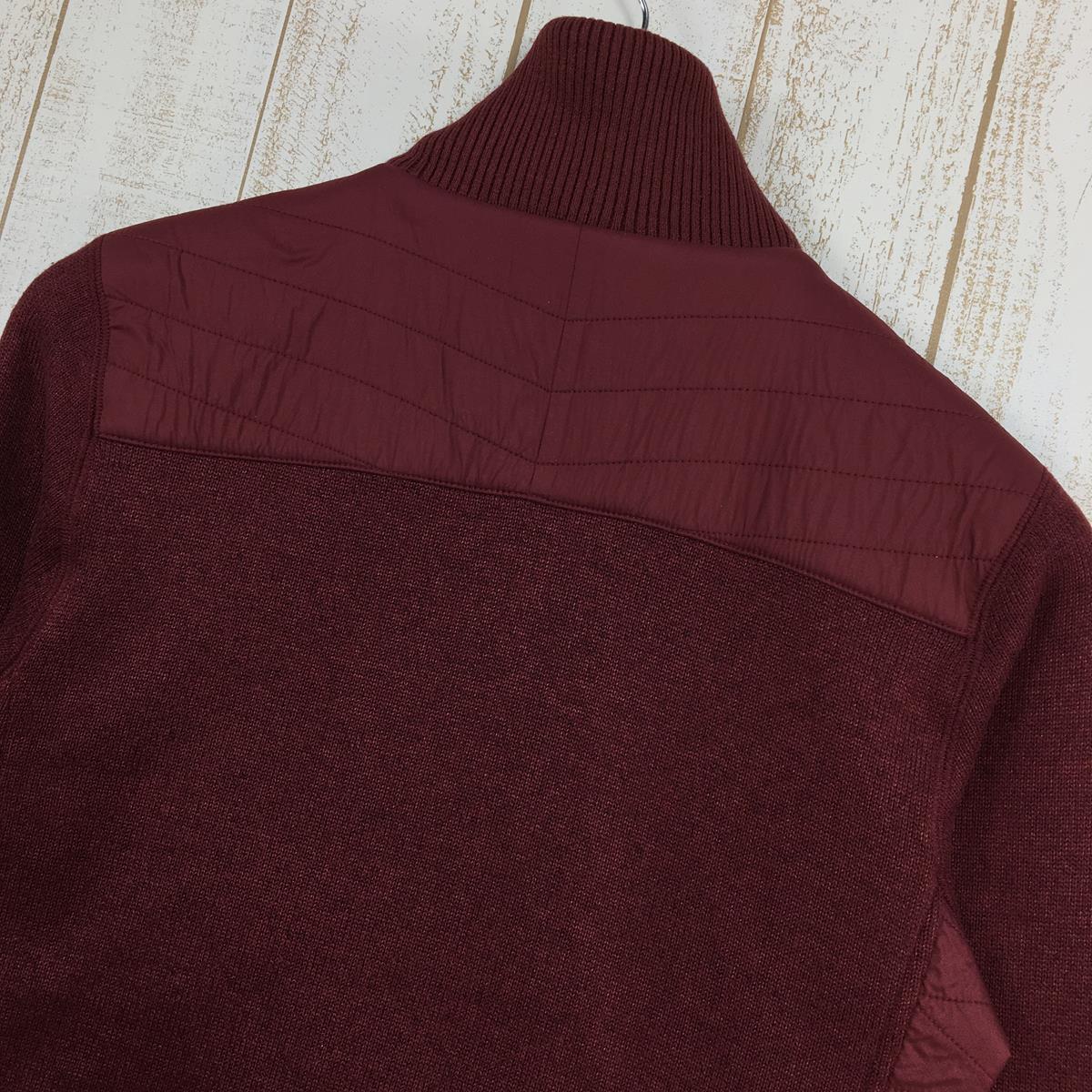 【WOMEN's M】 マーモット セーター フリース ジャケット Sweater Fleece Jacket ニット調 MARMOT Bordeaux レッド系