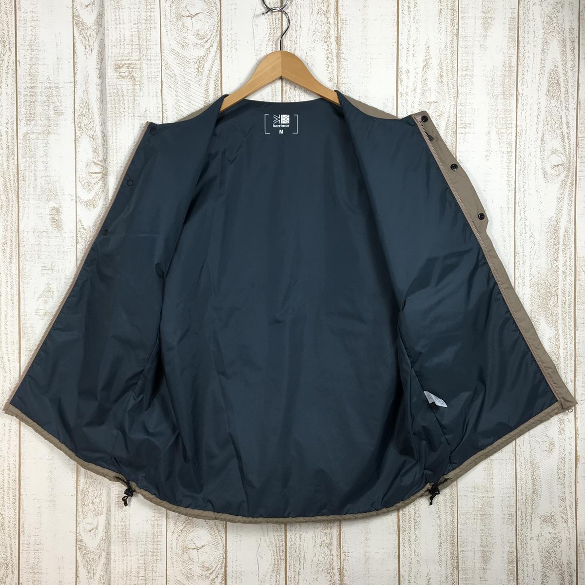 【MEN's M】 カリマー ガスト クルー 2 gust crew II インサレーション カーディガン クルーネック ジャケット KARRIMOR ベージュ系