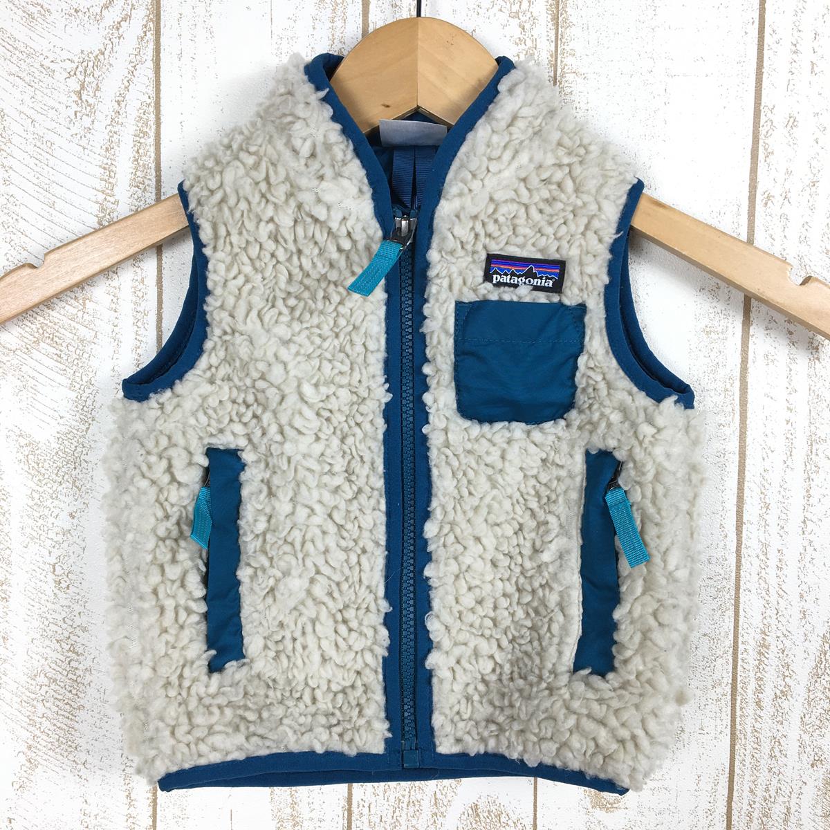 【BOY's 12M】 パタゴニア ベビー レトロX ベスト Baby Retro-X Vest PATAGONIA 61035 Natural アイボリー系