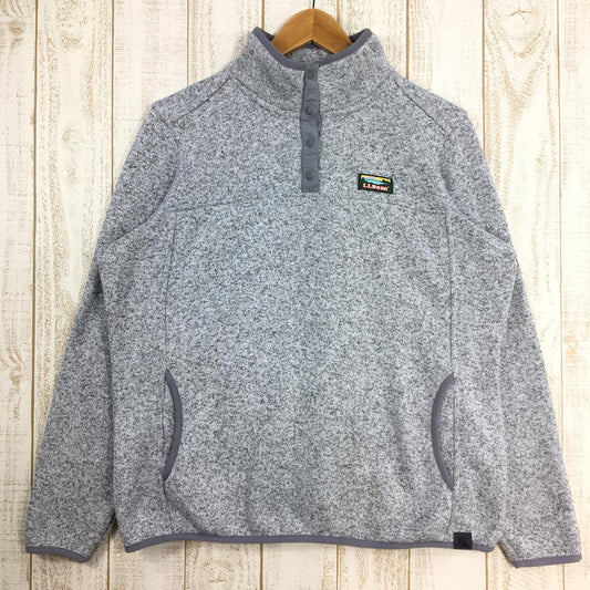 【WOMEN's L】 エルエルビーン ウィメンズ エルエルビーン セーター フリース プルオーバー Womens LLBean Sweater Fleece Pullover LLBEAN 292726 グレー系