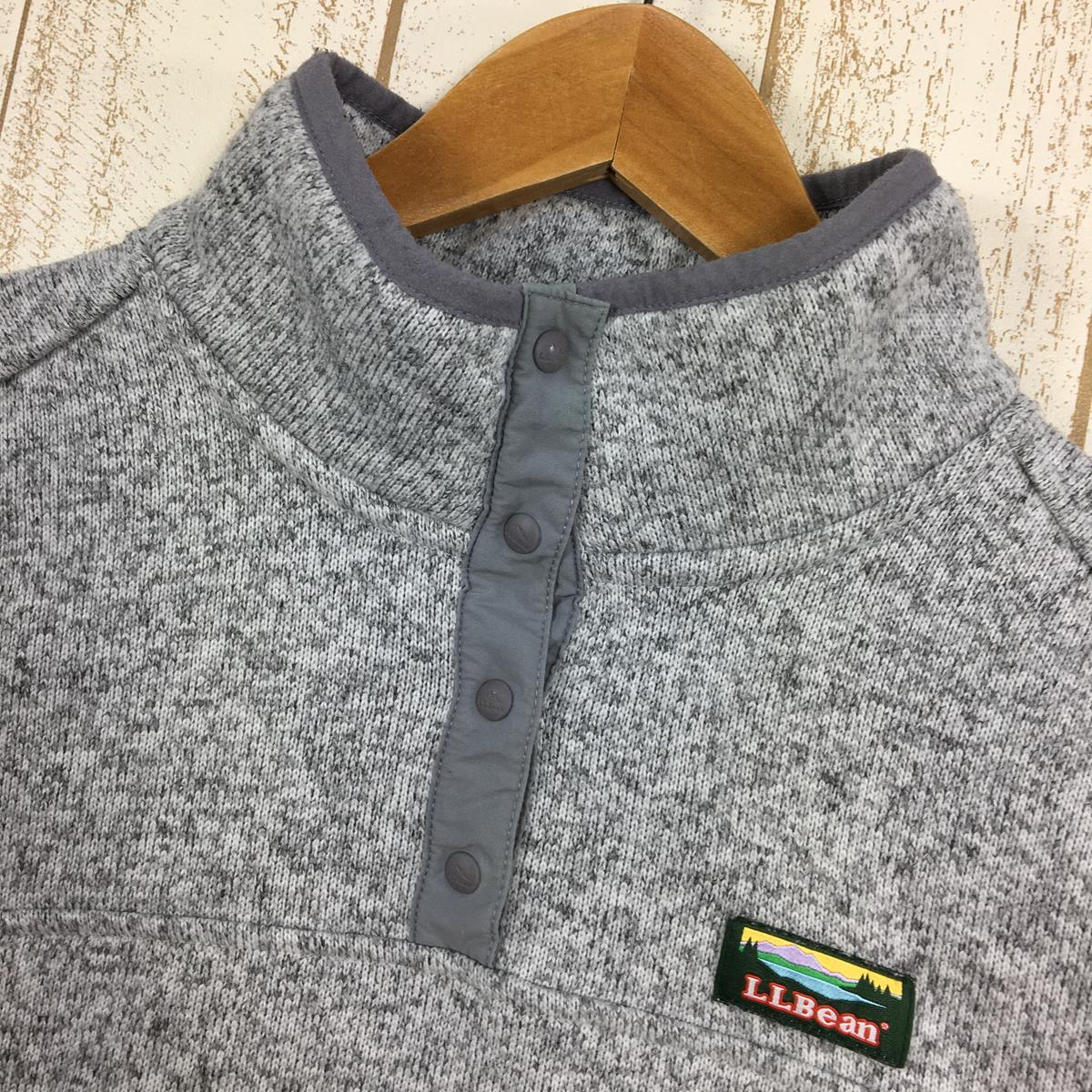 【WOMEN's L】 エルエルビーン ウィメンズ エルエルビーン セーター フリース プルオーバー Womens LLBean Sweater Fleece Pullover LLBEAN 292726 グレー系