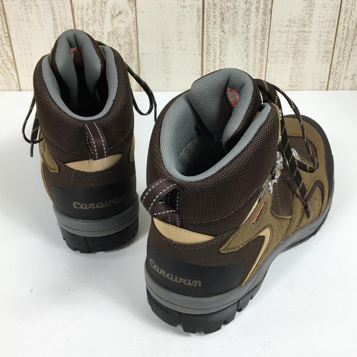 【MEN's 27.5cm】 キャラバン C1-02S トレッキングシューズ ハイカット ゴアテックス GORE-TEX CARAVAN C1_02S  440 Brown ブラウン系