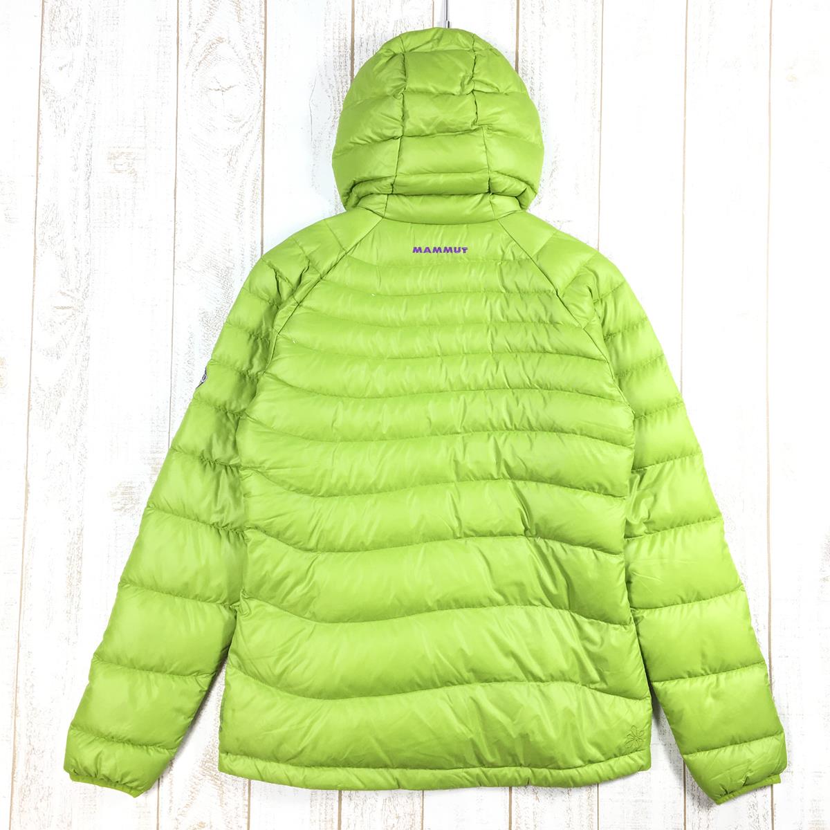 【WOMEN's S】 マムート ミヴァ フーデッド ジャケット Miva Hooded Jacket 750+FP ダウン フーディ MAMMUT  1010-12701 グリーン系