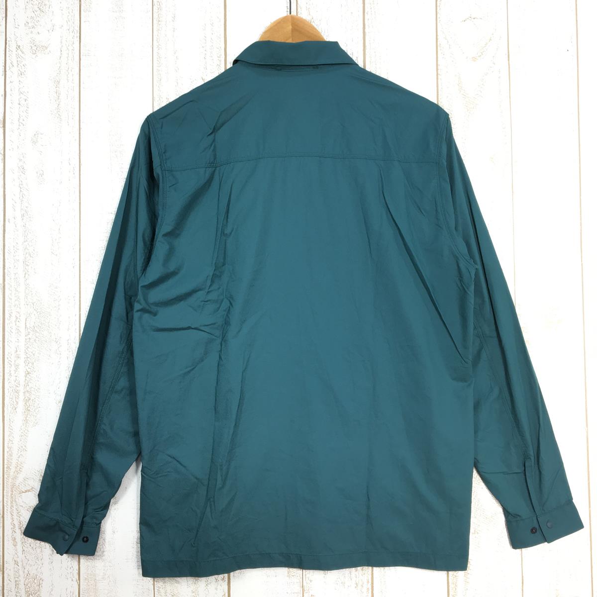 【MEN's S】 マウンテンハードウェア コア エアシェル シャツ ジャケット Kor AirShell Shirt Jacket ウィンドシェル MOUNTAIN HARDWEAR OE0400 318 Aqua Green グリーン系