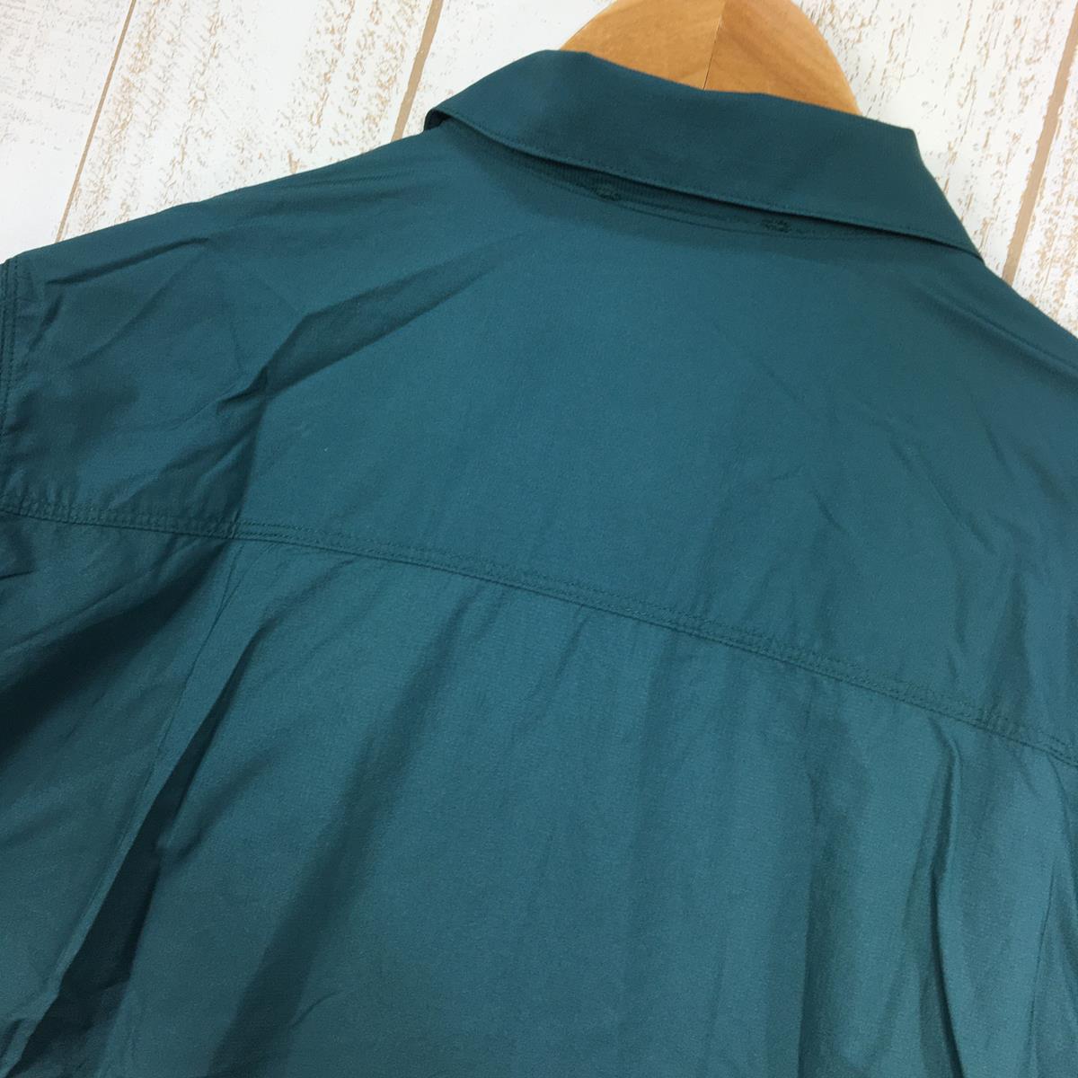 【MEN's S】 マウンテンハードウェア コア エアシェル シャツ ジャケット Kor AirShell Shirt Jacket ウィンドシェル MOUNTAIN HARDWEAR OE0400 318 Aqua Green グリーン系