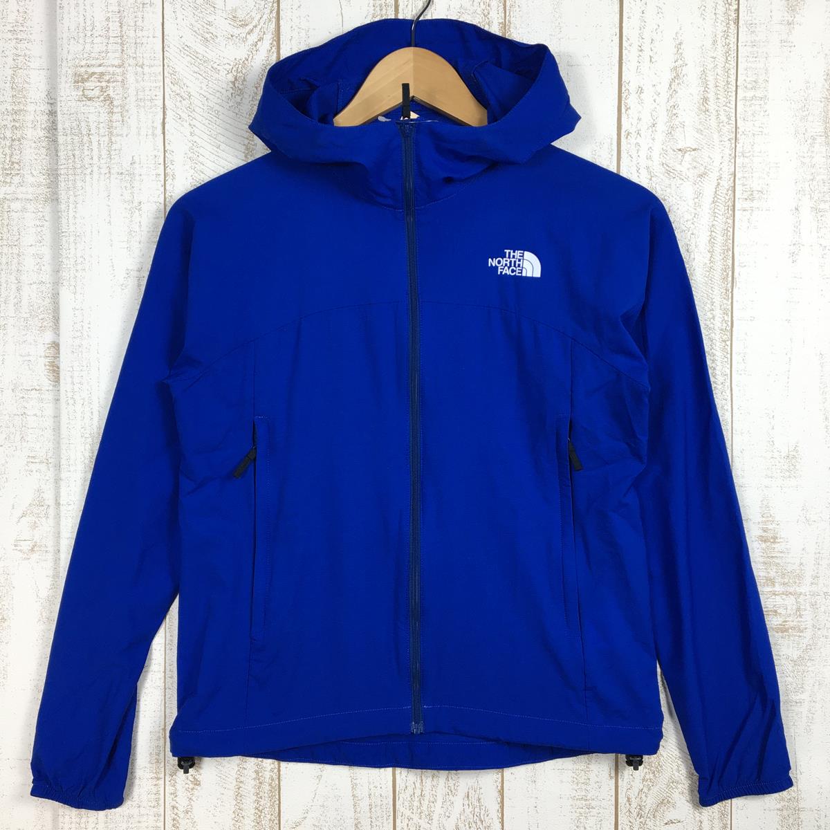 【WOMEN's S】 ノースフェイス スワローテイル フーディ Swallowtail Hoodie ウィンドシェル ジャケット NORTH FACE NPW21620 ブルー系